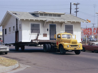 190-6488~Pick-Up-Truck-Moving-House-California-USA-Posters
